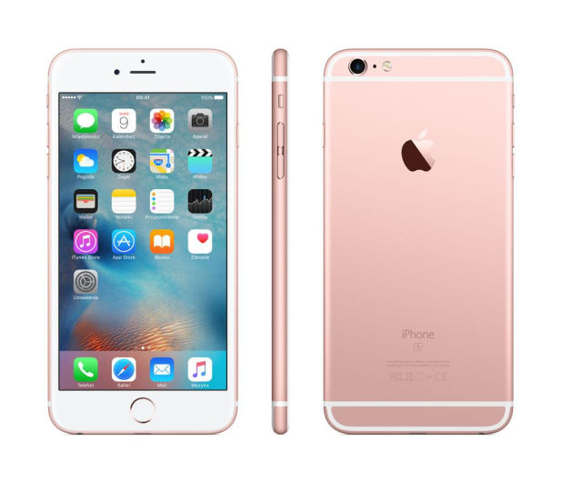 APPLE iPhone 6s Plus 128GB Różowe złoto MKUG2PM/A - 258661 - zdjęcie 2